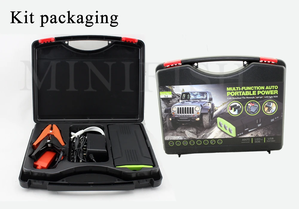 12V Emergency Mini Portable Car Auto Electric Car Jump Starter Power Bank 68000mAh 12V Emergency Mini Portable Car Auto Electric Car Jump Starter Power Bank 68000mAh