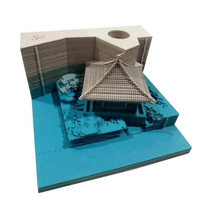 DIY Скрапбукинг Omoshiroi блок 3D удобство наклейки бумаги карты Ремесло Японии Творческий стереоскопический липкий бумага для заметок - Цвет: BQZ13