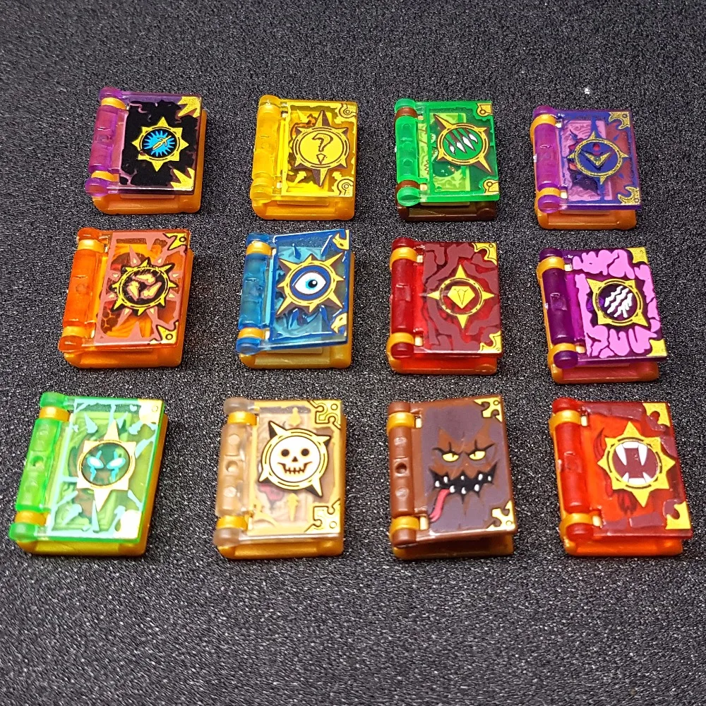 Распродажа кубики Moc DIY Nexus Knights Jestro волшебные книги игрушки развивающие фигурки