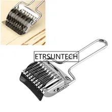 50 шт./лот прессовочная машина Нескользящая ручка Кухонные гаджеты Spaetzle производители лапши нож ручной секции лукорезка