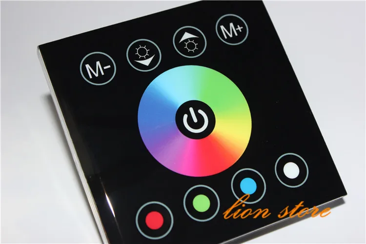 Светодиодный контроллер сенсорной панели RGBW 4 канала 12 В 24 16 А 1 шт.|dimmer wall switch|panel