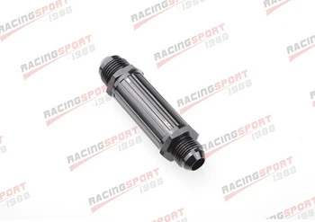 

AN -10 AN10 Black Anodised Billet Magnetic Fuel Filter 30 Micron 10AN black