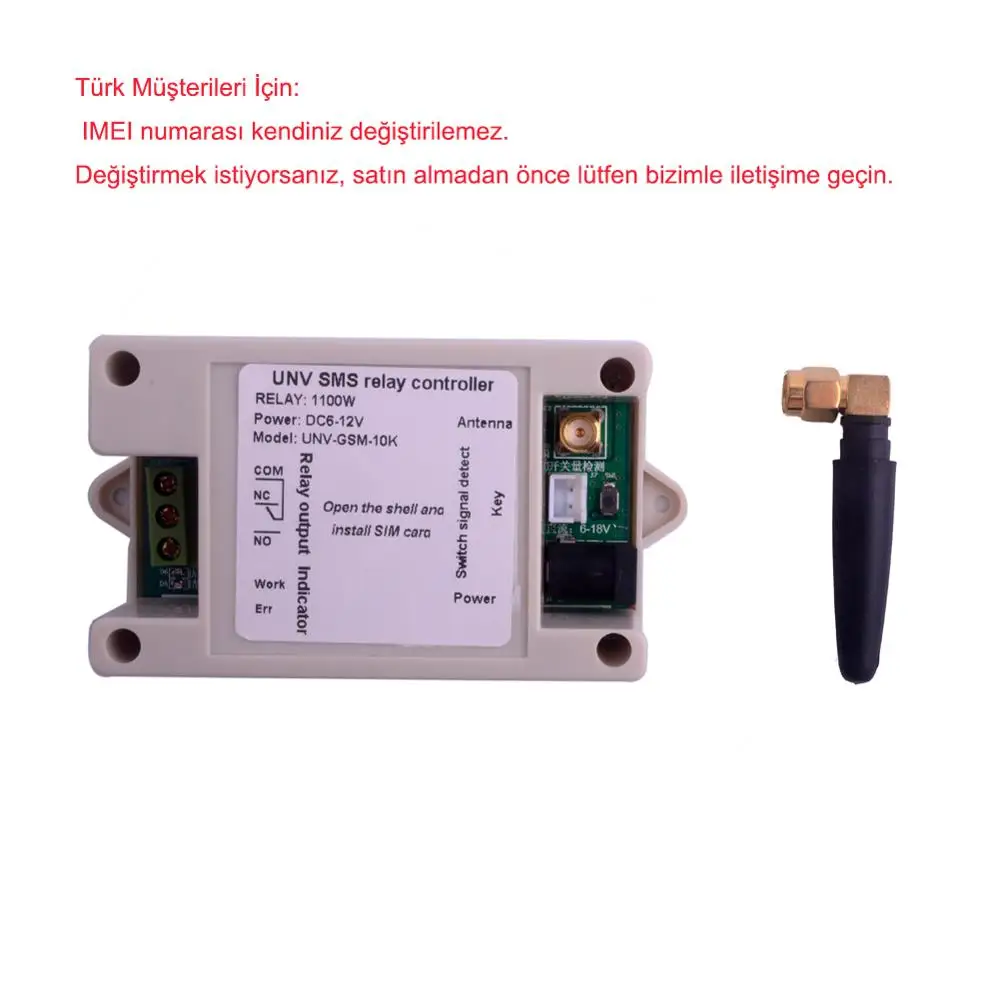 RCmall модуль реле 1 канал SMS GSM удаленный Управление переключатель SIM800C STM32F103CBT6 с
