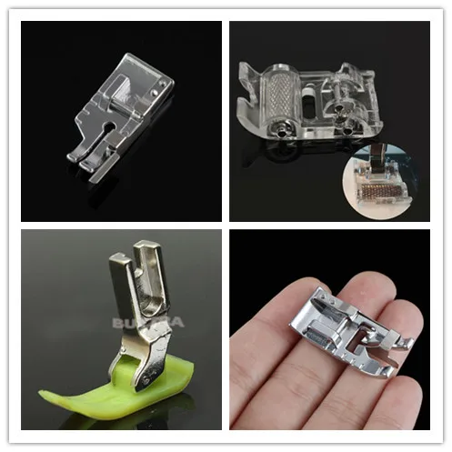 

20styles Domestic Sewing Machine Accessories Presser Foot Feet Kit Set Hem Foot Spare Parts For Brother Singer Janome