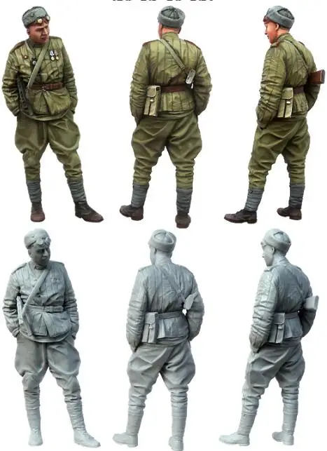 

1/35 Resin Figure Red Army Soldier Style III 1pc Model Kits
