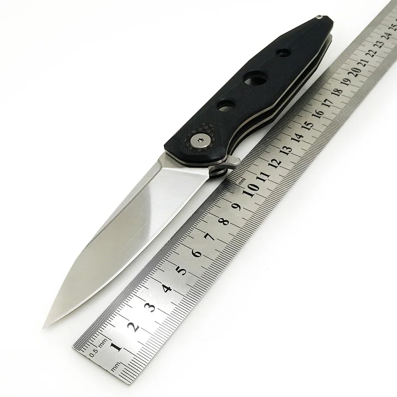 Тактический охотничий складной нож 9CR18MOV G10 из углеродного волокна с подшипником, карманные ножи для выживания, Боевая Утилита для кемпинга, EDC, многофункциональные инструменты