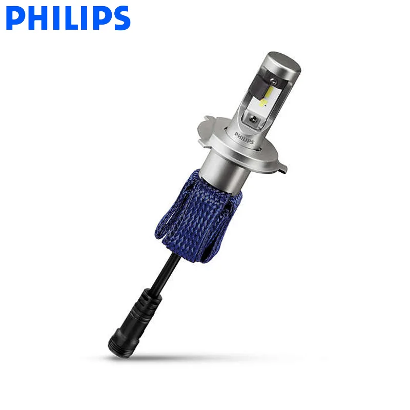  Original Philips LED Ultinon Essential H4 9003 LED Hi/Lo Beam 6000K Bright White Light 11342UE Car  - 33008385391
