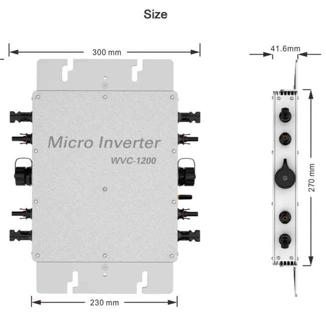 1200W 尺寸