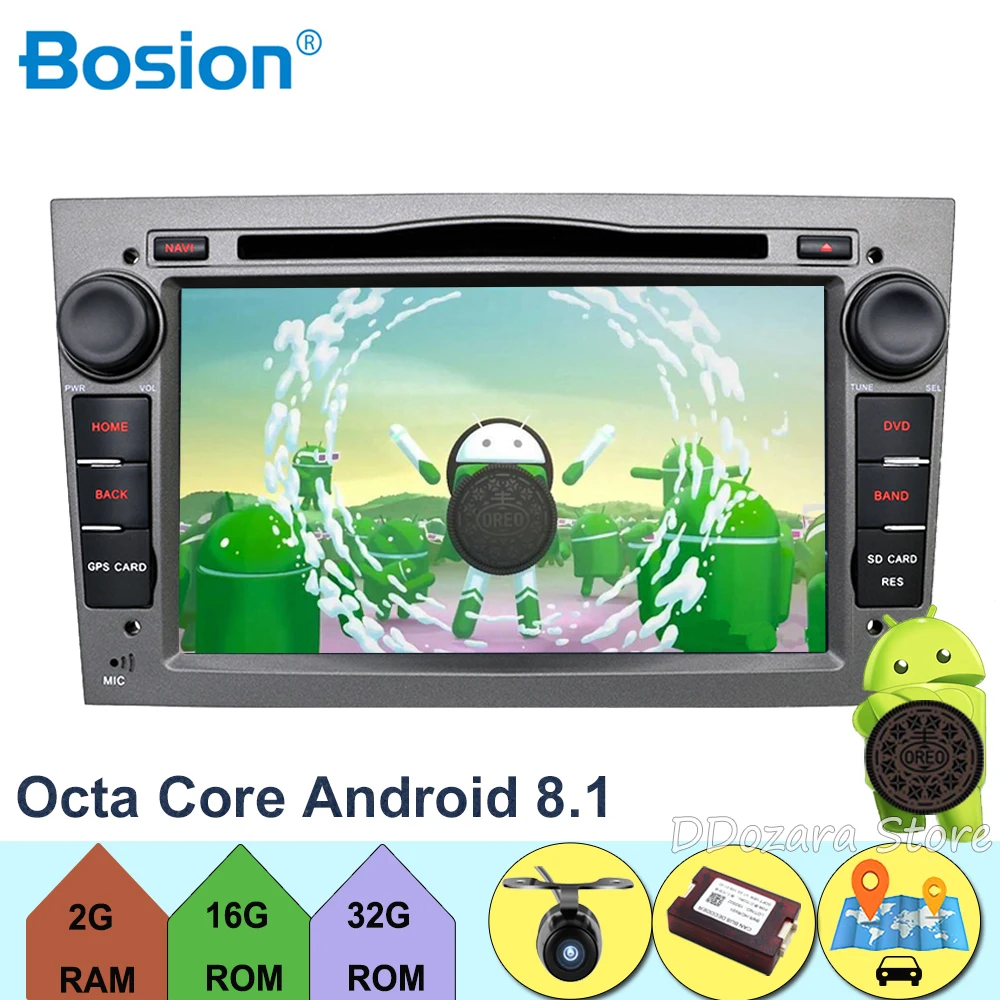 

2 Din Octa Core Android 8.1 Autoradio 2 Din Car DVD GPS Navigation for Opel Astra H G J Antara vectra c Vivaro corsa zafira b