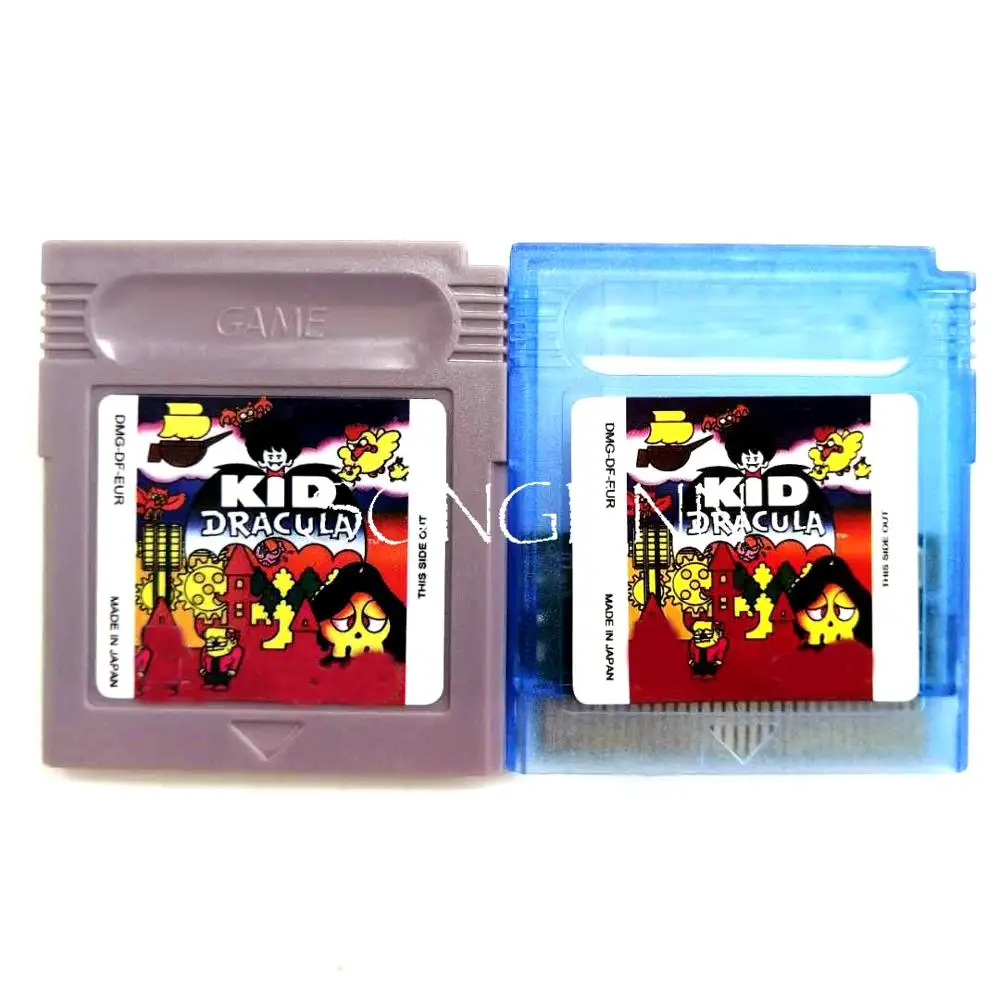 Kid Dracula Memory Cartridge for 16 Bit Handheld Video Game Console Card Accessories