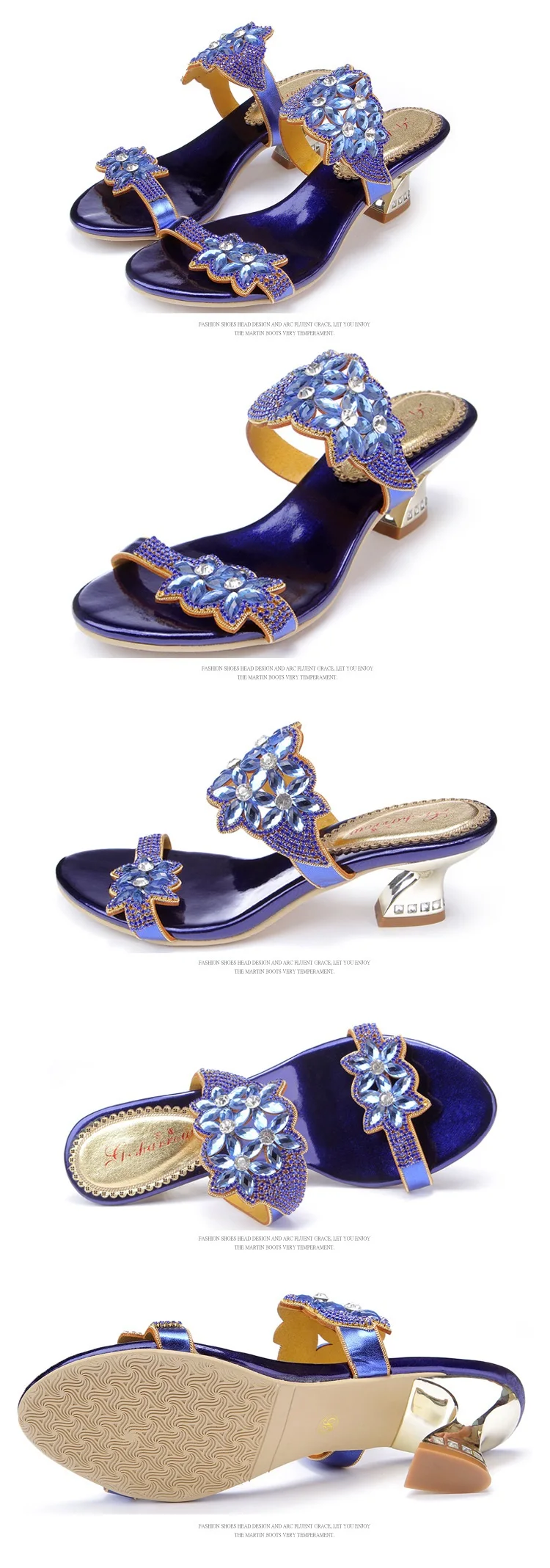 2016 Summer Diamond Purple Peep Toe High Heels Sandals For Sale Size 11 Hollow Female Korean Style Sexy Thick Womens Slippers5