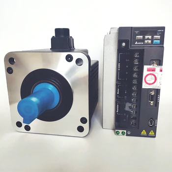 

New Delta 2KW 3PH 220V 3000rpm AC servo motor drive kit 2000W 6.37NM 100MM ECMA-C21020RS+ASD-B2-2023-B & 3m Cable