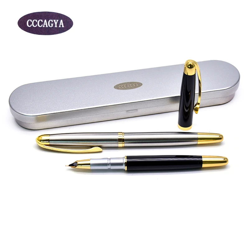 CCCAGYA D040 stainless steel Ink pen 0.5mm nib Learn office school