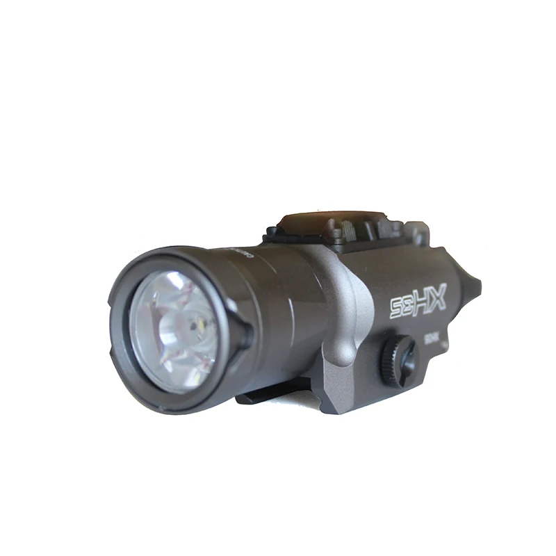 XH35 Тактический свет 1000 люмен до 300 Люмен двойной выход светодиодный тактический-факельное оружие регулировка яркости и стробоскоп серый