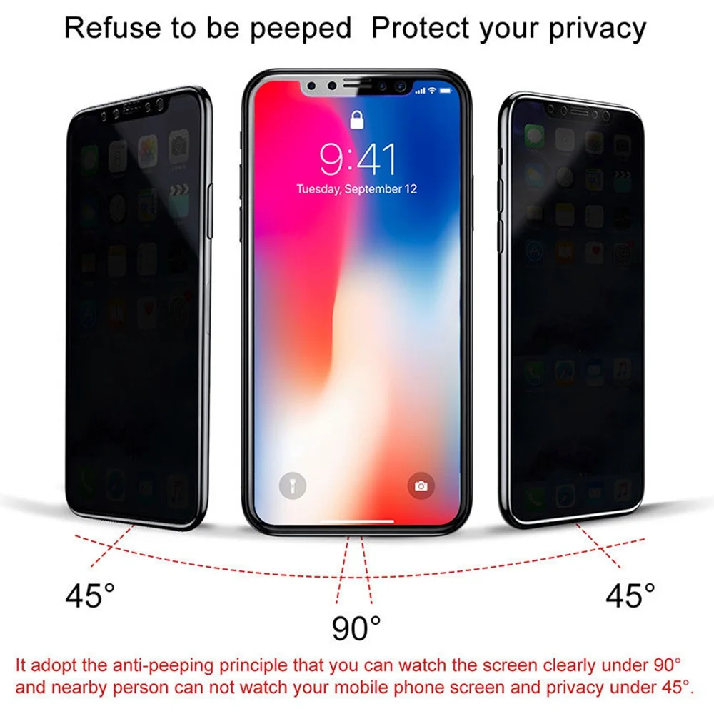 Закаленное стекло KISSCASE для защиты экрана iPhone 7 8 X XS XR MAX iphone Plus защитная пленка из
