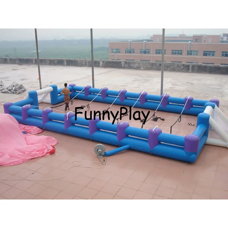 inflatable sports soccer pitch