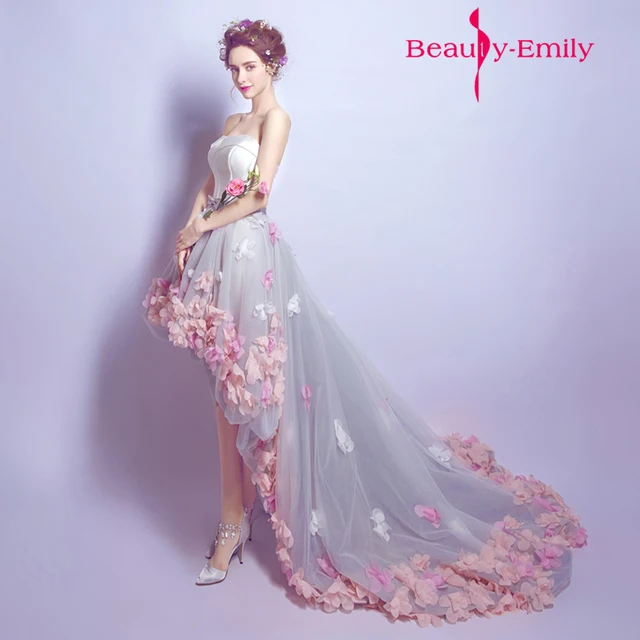 Aliexpress Fancy Fl Petal Formal Evening Dress Tulle Fancy Fl Petal Formal Evening Dress Tulle Wedding Party Dresses For Graduation Elegant Vestido De Festa