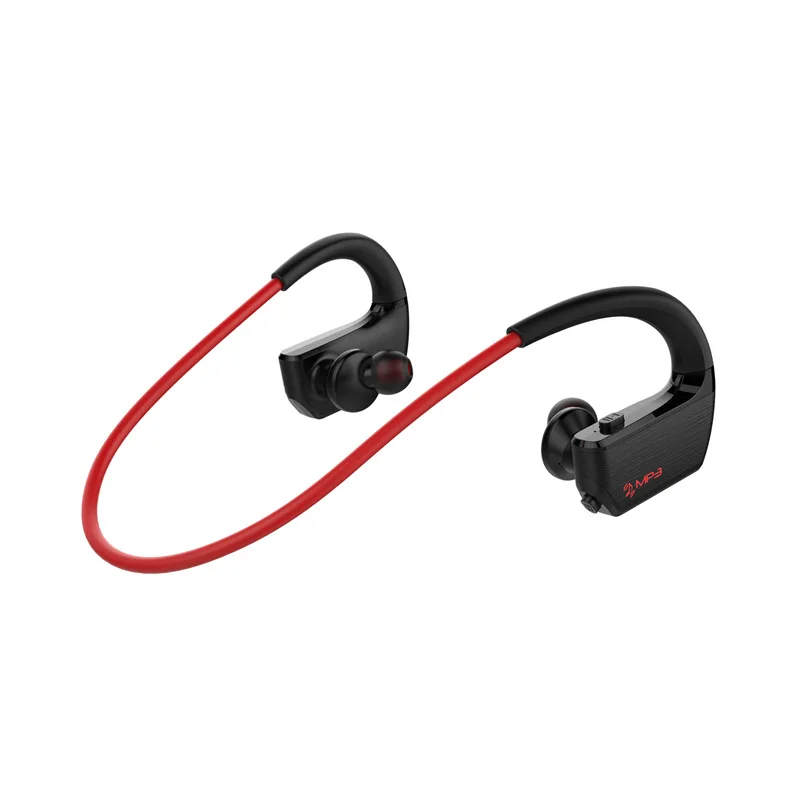 J2 Bluetooth 4,2 наушники стерео Hifi гарнитура 8 Гб MP3 плеер беспроводные наушники спортивные Bluetooth наушники HD микрофон для sony/Xiaomi - Цвет: J2 Red