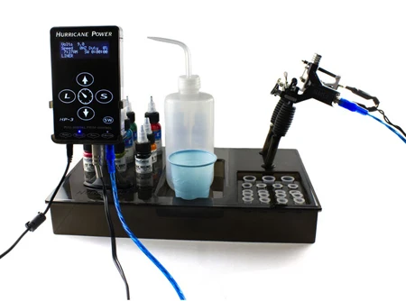 US $141.05 Wholesale Premium Quality Advanced Version Hurricane Tattoo Power Supply HP3 Screen Touch Tech for Professional Tattoo Machines