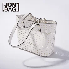 2016 new hollow shoulder bag Korean simple wild big bag luxury ladies Composite Bag handbag