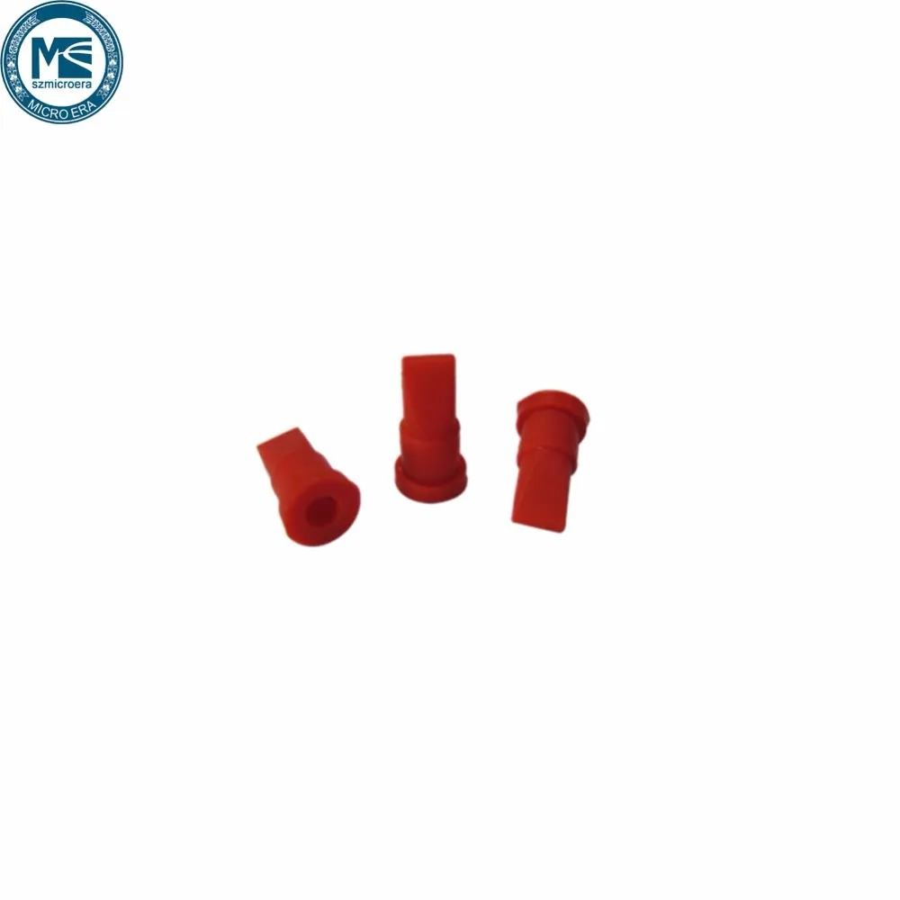 

10pcs per lot 5*2.2*10MM Mini red silicone duckbill valve one-way check valve