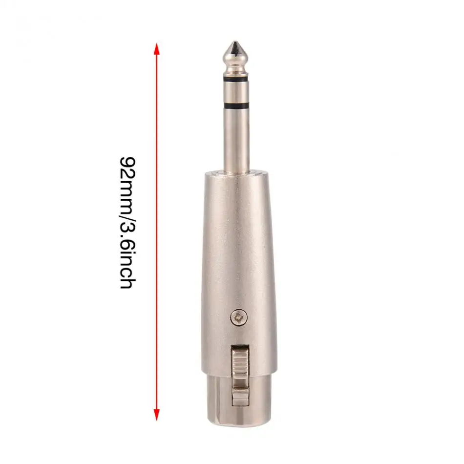 4 шт. 3 контактный разъем XLR для стерео 6 35 мм 1/4|xlr female|xlr 3-pinxlr xlr |