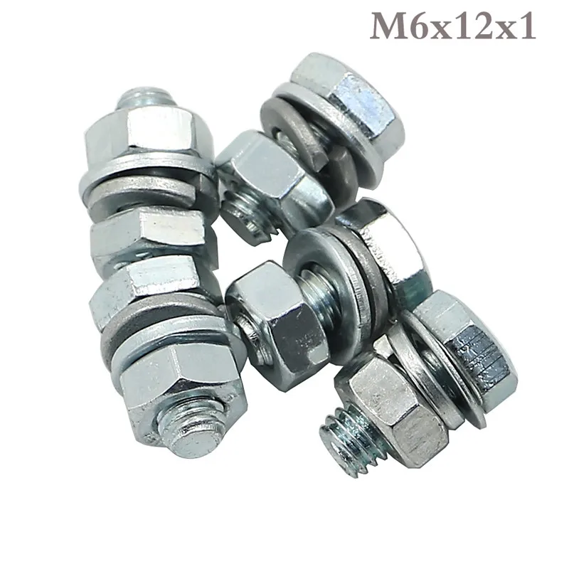 

For Honda CT70 Rim bolt kit With OEM Honda Hub nuts Each Kit Does One Rim