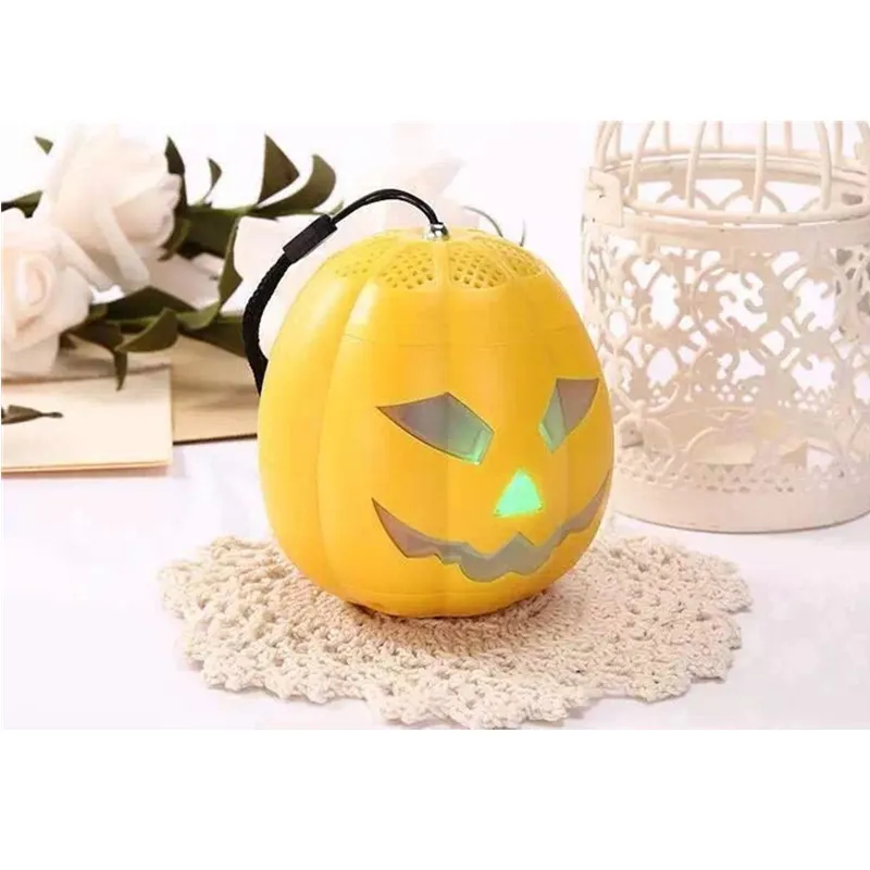 Halloween Pumpkin Gift Speaker Bluetooth Speaker with Ultra Clear Sound