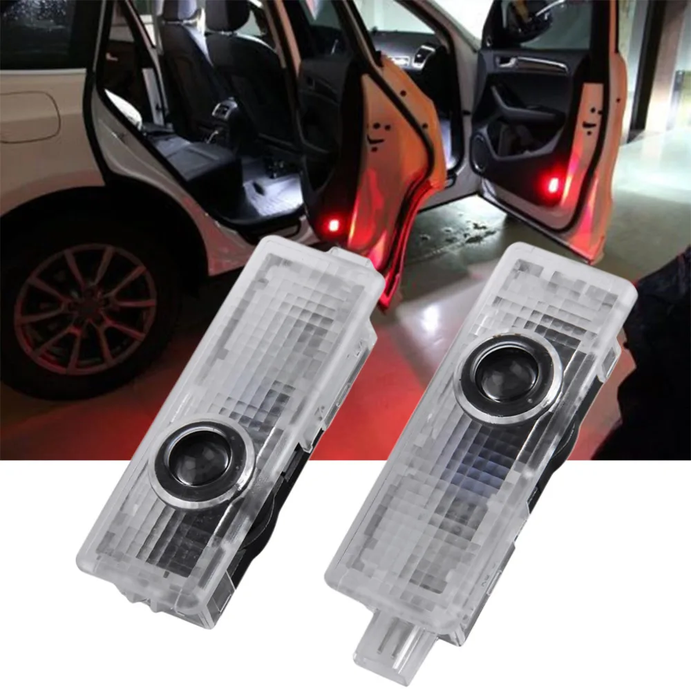 

1 Pair LED Car Door Courtesy Laser Projector Logo Ghost Shadow Light for BMW 2 Piece Welcome Projector Light for BMW logo