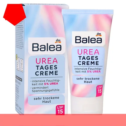 Creme para Pele Sensação de Pele Creme com 5% Qualidade Balea Ureia Muito Seca Umidade Intensiva Suave Calmante Cuidados Agradável Dia