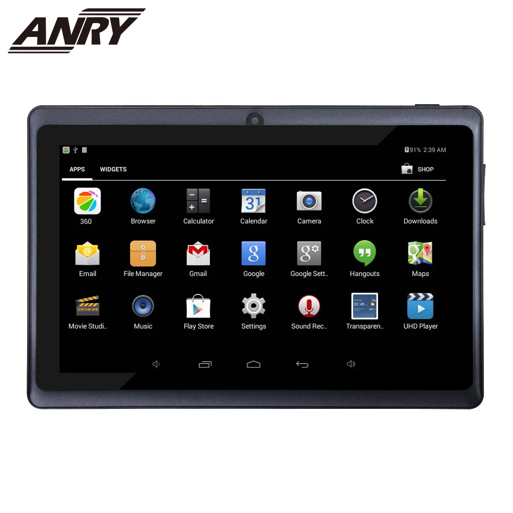 

ANRY 7 Inch Android 4.4 small computer tablet pc 3G Phone Call WiFi Bluetooth FM Quad core Dual Camera Dual SIM Card Phone