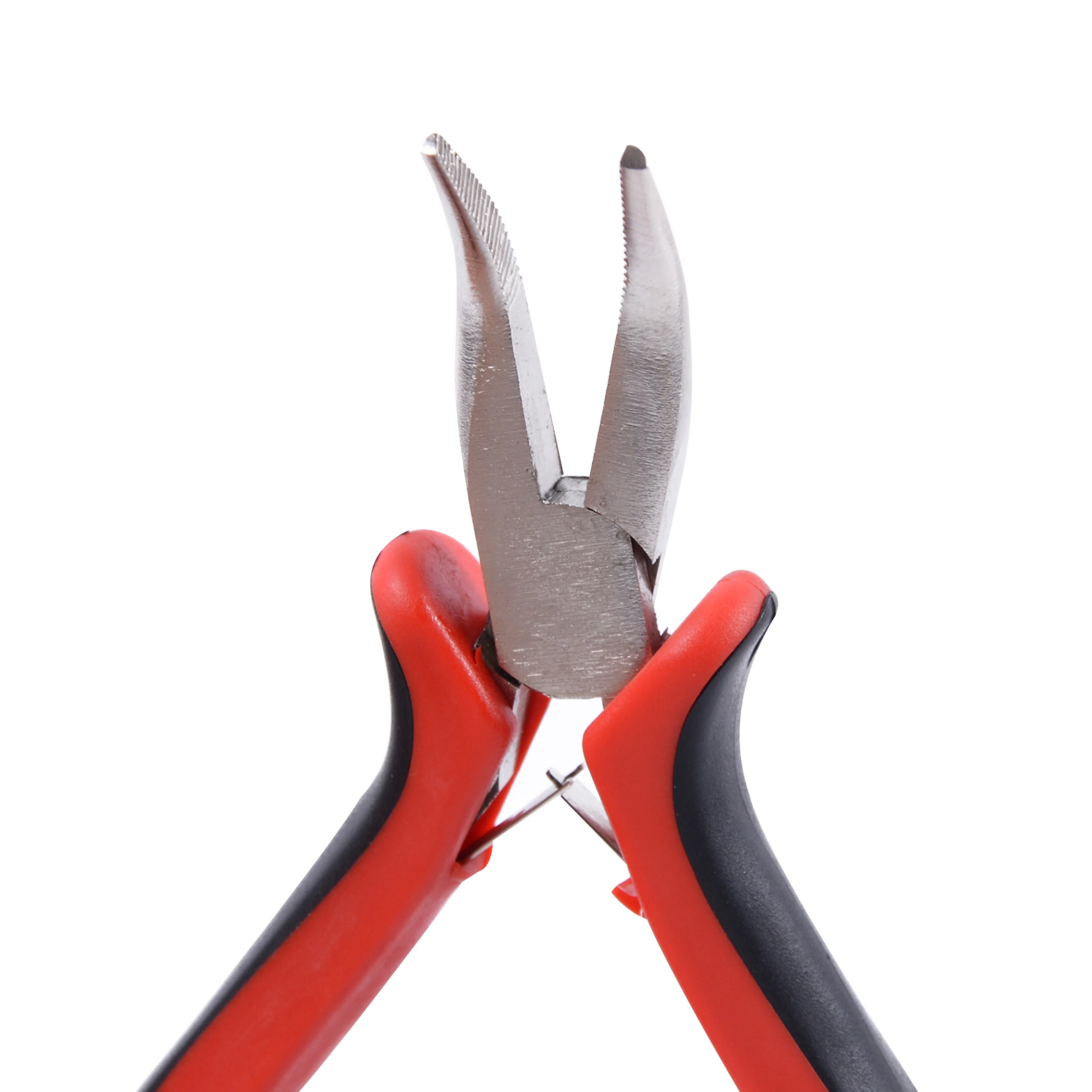 Bend Tip Plier DIY Hair Extension Tool Clip Plier for Micro Rings/Links/Beads & Feather Fair Extensions hair extension pliers