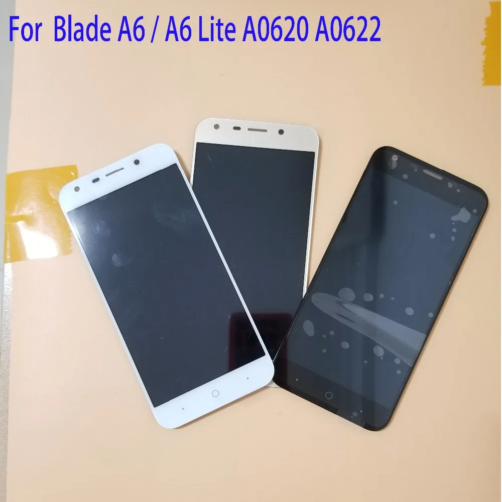 Pаспродажа 100% протестированный 5,2 дюймов для zte Blade A6 A6 Lite A0620 A0622 ЖК дисплей инструмент для ремонта сенсорного экрана в сборе запчасти с инструментами