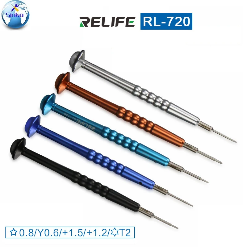 Relife SS-720 Mobile Phone Repair Tools Kit Spudger Pry Opening Screwdriver Set With Magnetic For iPhone XS XS MAX