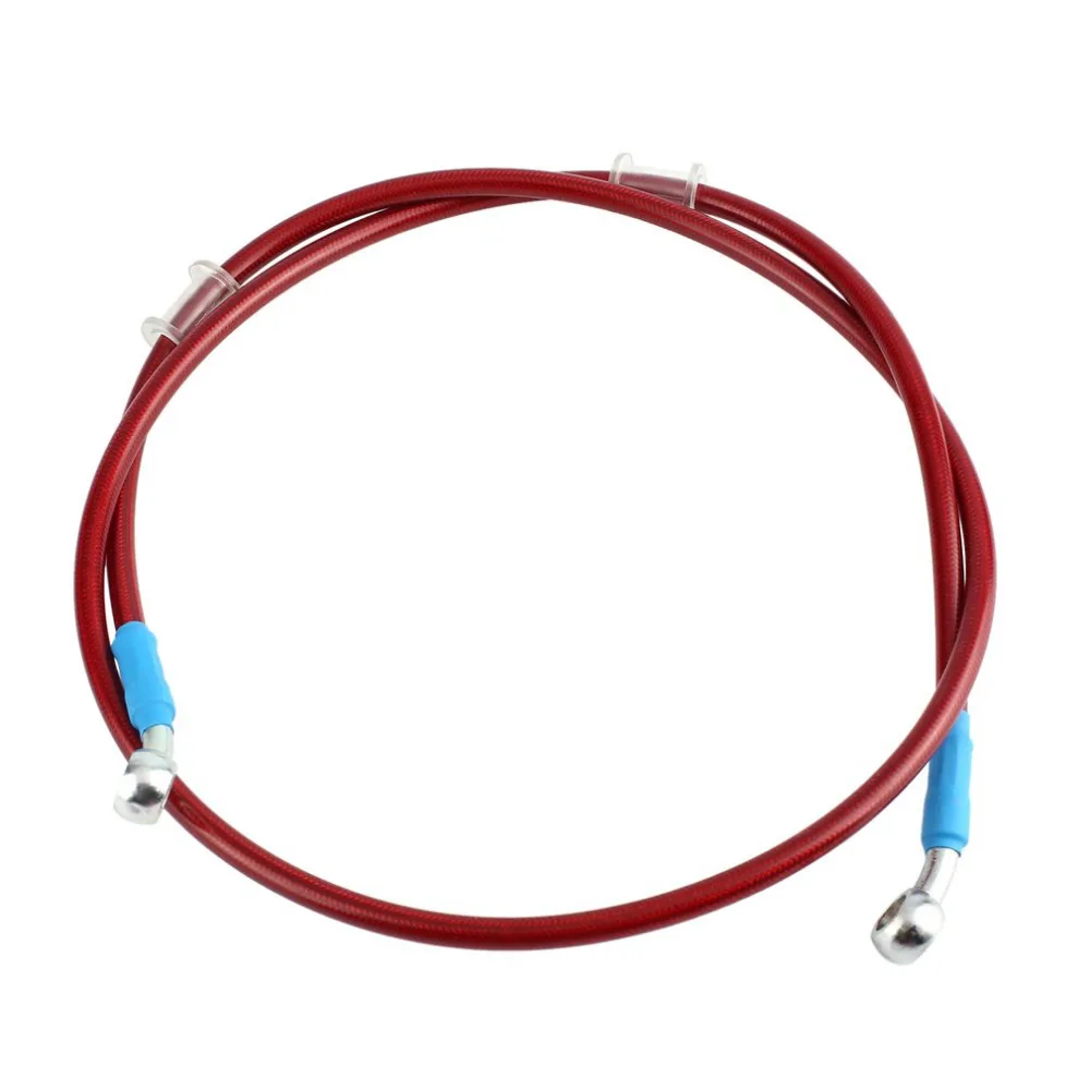 

50cm/60cm/90cm/120cm Motorcycle Brake Pipe Braided Hydraulic Reinforce Brake Clutch Oil Hose Line Pipe Tube for Racing Dirt Bike