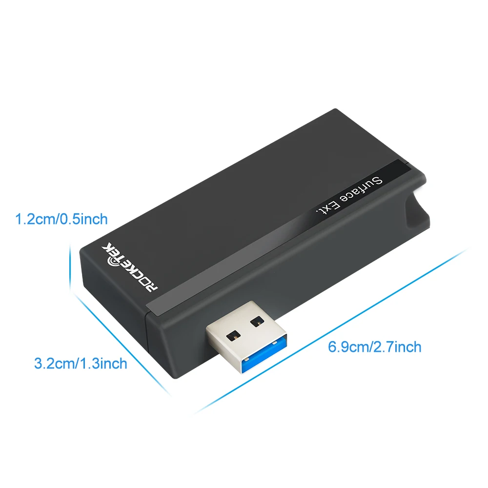 Игровая мышь Rocketek usb 3,0 Мульти устройство чтения карт памяти Адаптер для SD/TF micro SD Microfoft Surface Pro 3/4/5/6 концентратора компьютерные аксессуары