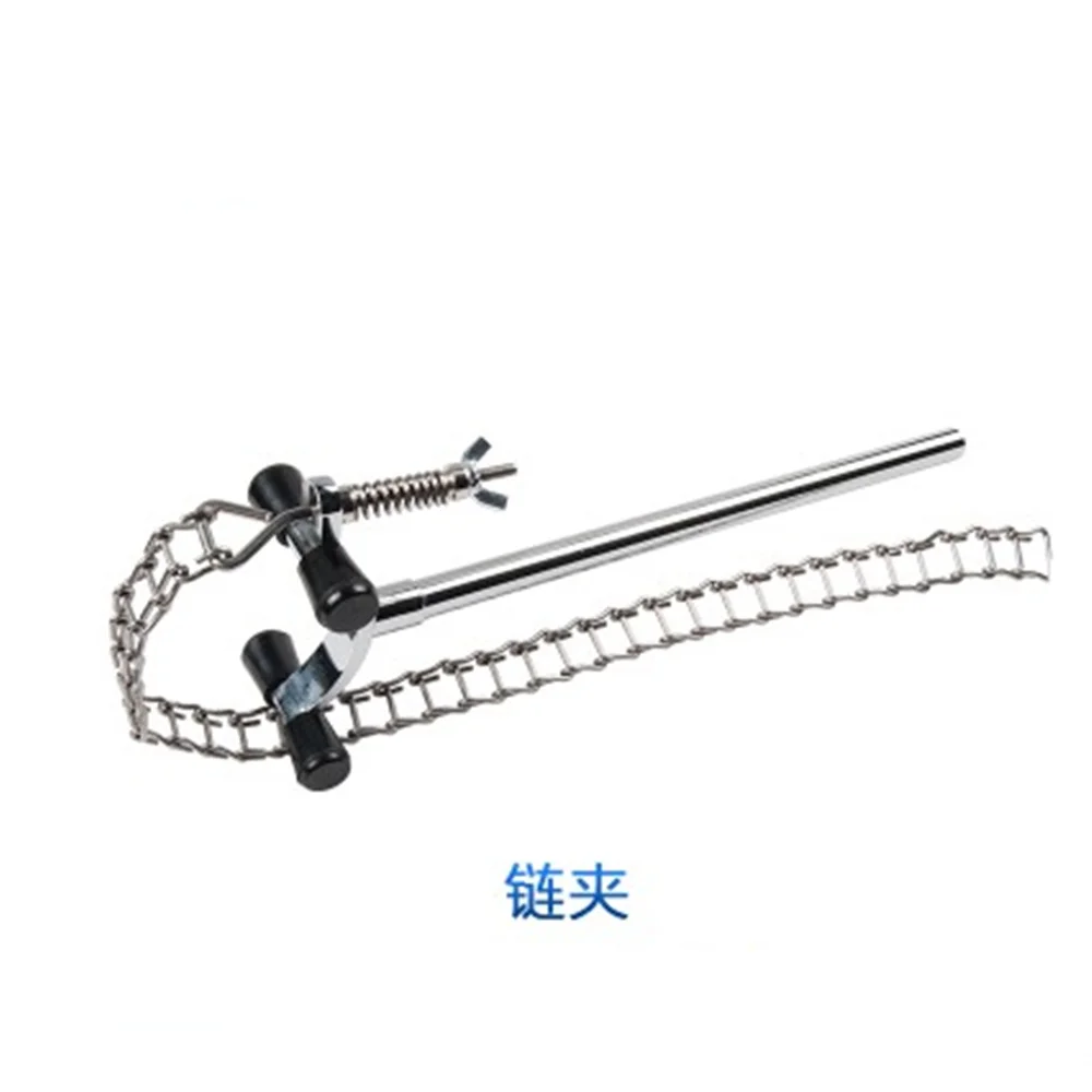 40145mm Length Beaker Clamp Chains Clip Lab Beaker Holder Clamp For