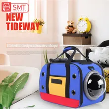 SMARTPET дышащие трусики для собак кошачья переноска космическая капсула Форма маленькие собаки кошки Щенок Открытый путешествия плечо Портативная сумка