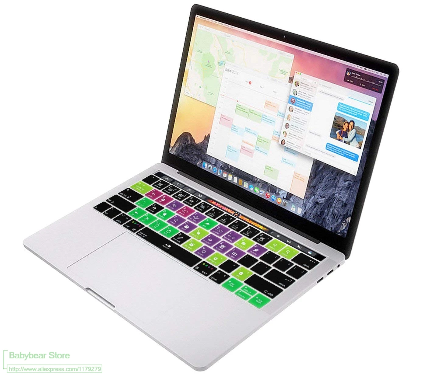 Силиконовый чехол для клавиатуры Ableton Live Hot key Macbook Pro 13 дюймов 15 новейший 2017/2016 с