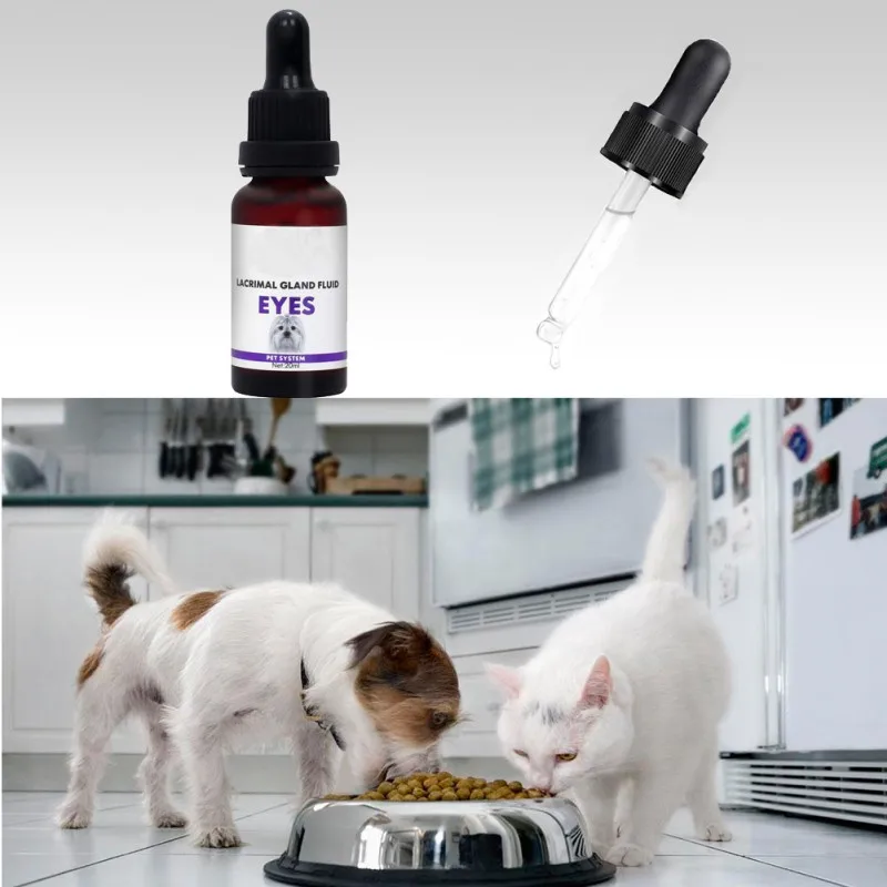 

Dog Eye Health Care Grooming Liquid 20ML Cats Dogs Grooming Oral Liquid Safe Natural Eye Dogs Stains Removing Brighting Eyes