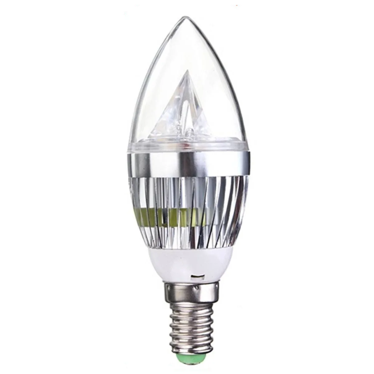 6x E14 4.5W LED Candle Bulbs Cool White Non Dimmable Replace 40W