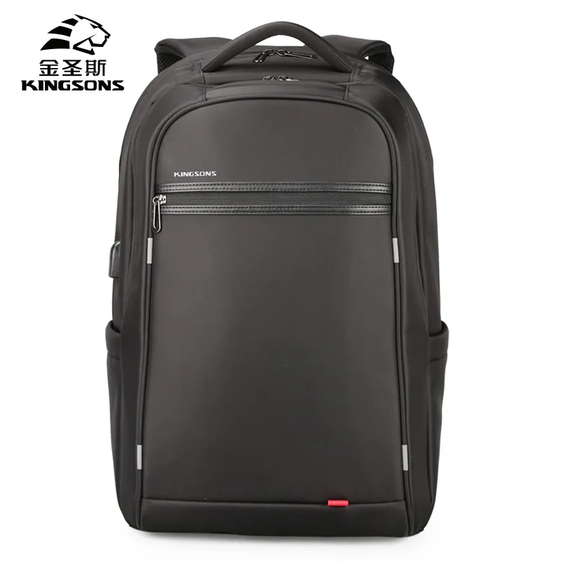 

Kingsons Men's and Women's Usb Rechargeable Backpack Large Capacity Waterproof Computer Backpack College Student Bag Supreme Bag