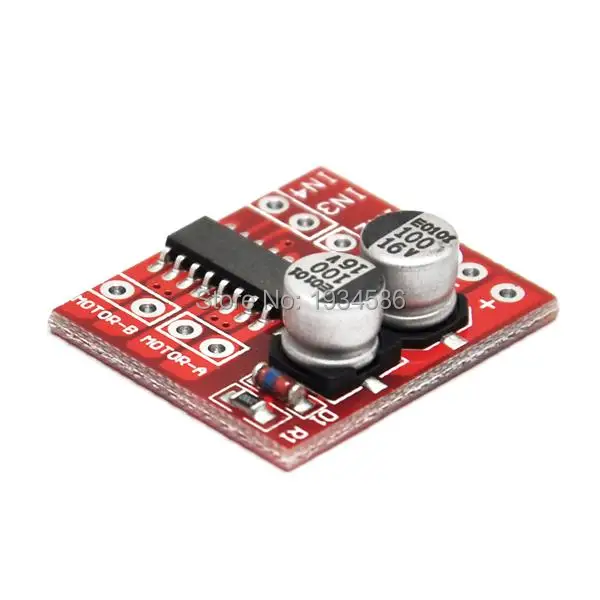 

1.5A Dual Channel DC Motor Driver Module Circuit PWM Speed Control Dual H-Bridge Stepper Beyond L298N For Arduino NEW