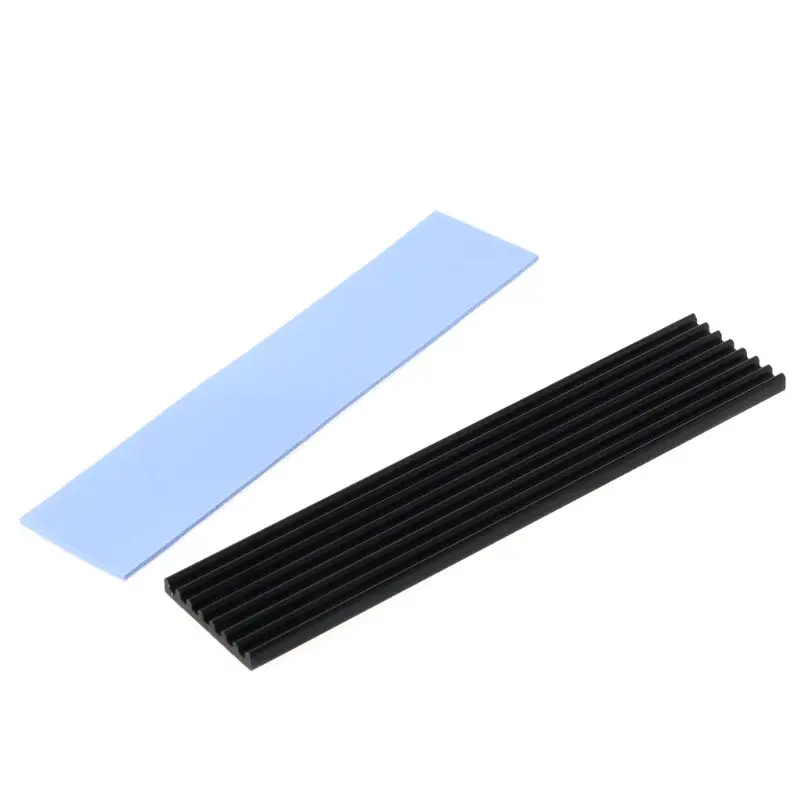 1Set Heatsink Heat Dissipation Radiator M 2 NGFF Cooling Heat Sink Heat Thermal Pads for M 3