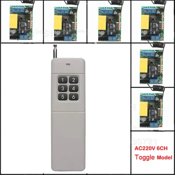 

Mini AC220V Wireless Remote Control Switch Long Range Transmitter Receiver 200-3000m Lamp LED Lighting Switch 315 433.92MHZ