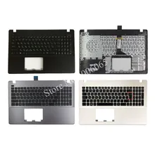 Новая русская клавиатура для ноутбука ASUS A550C A550CA A550CC A550D A550DP A550J A550JD A550JK A550JX A550L RU Palmrest верхняя крышка