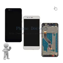 5.2 ''pe łna wyświetlacz LCD + ekran dotykowy Digitizer montaż + osłona ramy dla Huawei P10 lite WAS-L22J/LX2J/ LX1A/LX1/LX2/LX3/L03T