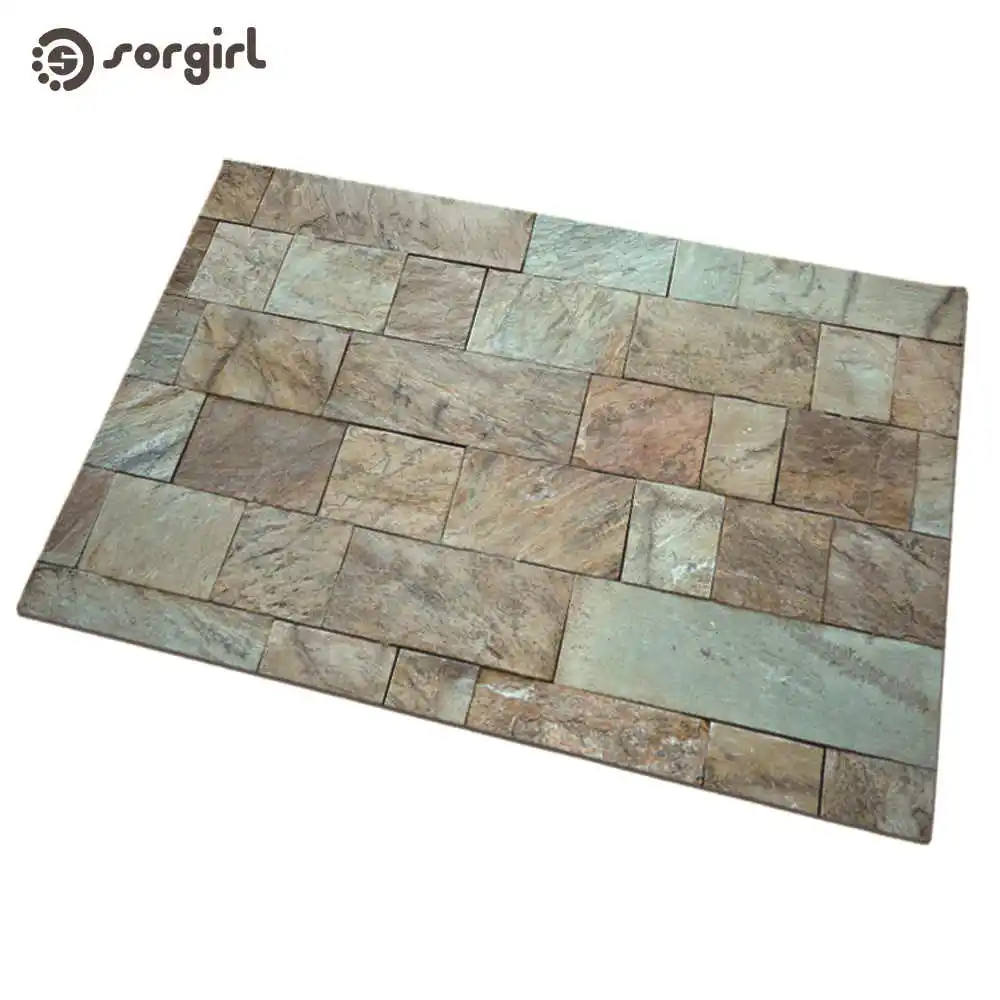 Simulation brick floor tiles doormat Front Door Mats Carpet Entrance