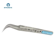 Anti-static Curved Straight Tip Electronics Industrial Tweezers Phone IC Chip Pick Up Tool Precision Tweezers Hand Tools Sets