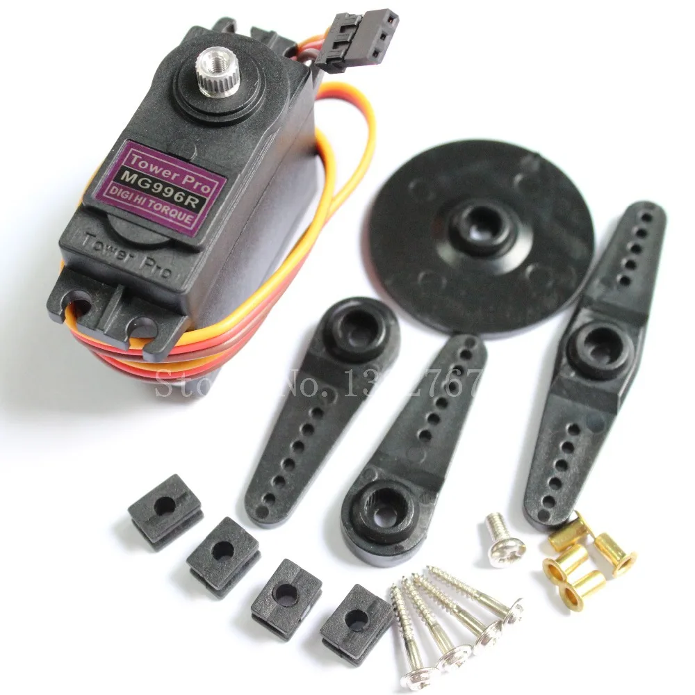 

Original Tower Pro MG996R Servo Digital High Torque Metal Gear 55g With Ball Bearing For RC Car Robot Plane
